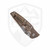 Hinderer Knives Auto Eklipse Spearpoint Stonewash Bronze Titanium, Stonewash S45VN