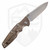 Hinderer Knives Auto Eklipse Spearpoint Stonewash Bronze Titanium, Stonewash S45VN