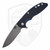 Hinderer Knives XM-18 3.5" Skinny Slicer Blue & Black G10, Working Finish MagnaCut