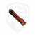 Heretic Manticore E Double Edge OTF Cel Shade Orange Aluminum, MagnaCut - H028F-CS-OR