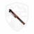 Heretic Manticore E Double Edge OTF Cel Shade Orange Aluminum, MagnaCut - H028F-CS-OR