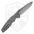 Hinderer Knives Auto Eklipse Spearpoint Working Finish Titanium, Stonewash S45VN