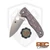 Spyderco REC EXCLUSIVE Shaman Python Micarta, Satin 10V - C229MPY10VP