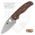 Spyderco REC EXCLUSIVE Shaman Python Micarta, Satin 10V - C229MPY10VP