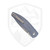 TRM Atom 3D Contoured Denim Micarta, Stonewash MagnaCut