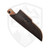 Redroot Blades Survival Scout Maple and Linen Micarta, AEB-L
