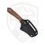 Lynch Northwest Sparrow Seven Fixed Blade Genus 8 Natural Micarta, Service Finish CPM-154