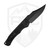 Heretic Wraith V4 Bowie Black Tactical Aluminum, Black MagnaCut
