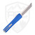 Core Edge USA 0331 OTF Tanto Blue Pulsar Milled Aluminum, Blast and Satin MagnaCut