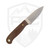 LT Wright Knives Patriot Flat Grind Natural Micarta A2