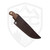 LT Wright Knives Patriot Flat Grind Natural Micarta A2