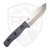 Hellbender Blade Co Snot Otter 4.0, Gray/Black G10 Satin AEB-L
