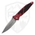 Microtech SOCOM Elite Manual S/E, Red Aluminum Stonewash M390MK - 160-10RD