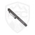 Microtech Ultratech Gen 3 ZBP Drop Point Natural Clear Aluminum, Apocalyptic M390MK - 1121-10APNC