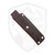 LT Wright Frontier Valley Double Red Micarta Flat Ground A2