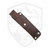 LT Wright Frontier Valley Python Micarta Flat Ground A2