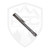 MachineWise Sonora Raw Fine Step Titanium, Pink Titanium Bolster, Stonewash S90V