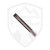 Jack Wolf Knives K9 Jack Steel Series Redstone Richlite Sawcut, Satin 154CM
