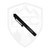 Microtech Ultratech Gen 3 Signature Series ZBP Drop Point Black Aluminum, DLC M390MK - 1121-10DLCTSH