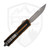 Microtech Scarab II Gen III Single Edge Tan Aluminum, Apocalyptic M390MK - 1278-10APTA