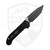 Microtech LUDT Gen 3 Tanto Black Aluminum, Black M390MK - 1136-1T