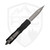 Microtech Dirac Double Edge Black Aluminum, Apocalyptic M390MK - 225-10AP