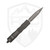 Microtech Dirac Double Edge Clear Aluminum, Apocalyptic M390MK - 225-10APNC