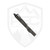 Microtech Dirac Double Edge Clear Aluminum, Apocalyptic M390MK - 225-10APNC