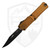 Microtech Combat Troodon Bowie Tan Aluminum, Black M390MK - 1146-1TA