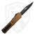 Microtech Combat Troodon Bowie Tan Aluminum, Black M390MK - 1146-1TA