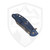Hinderer Knives XM-24 Skinny Wharncliffe Red G10 Battle Blue, Working Finish S45VN