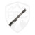 MachineWise Sonora Raw Streamline Milled Raw Titanium Bolster, Stonewash S90V