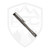 MachineWise Sonora Raw Streamline Milled Raw Titanium Bolster, Stonewash S90V