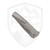 MachineWise Sonora Raw Diamond Milled Raw Titanium Bolster, Stonewash S90V #1385