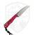 Jack Wolf Knives Collusion Red Abalone, Belt Satin S90V