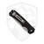 Freeman Outdoor Gear 451 Button Lock Flipper Black Waterline Aluminum with Orange G10, Blast and Satin MagnaCut