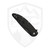 ProTech Cambria 2 Flipper Black Aluminum and TechnoCarbo Blue, DLC MagnaCut - CF2103-LTD TC Blue