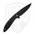 ProTech Cambria 2 Flipper Black Aluminum and TechnoCarbo Blue, DLC MagnaCut - CF2103-LTD TC Blue