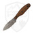 ESEE Gibson Belt Knife Brown Burlap Micarta, Stonewash Magnacut - EBK-M