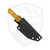 Vero Engineering Myelin Fixed Blade Ultem, Belt Satin M390