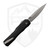 Kershaw Livewire OTF Black Aluminum w/ Flag, Stonewash MagnaCut - 9000USA