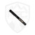 Kershaw Livewire OTF Black Aluminum w/ Flag, Stonewash MagnaCut - 9000USA