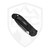 Microtech LUDT Gen 3 Drop Point Black Aluminum, Black M390MK - 1135-1T
