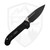 Microtech LUDT Gen 3 Drop Point Black Aluminum, Black M390MK - 1135-1T