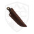 LT Wright Knives Patriot Flat Grind Python Micarta A2
