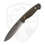 LT Wright Shemanese Companion Green Micarta, Scandi AEB-L - Kydex