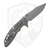 Hinderer Knives XM-18 3.5" Skinny Harpoon Spanto Black G10 Working Finish, Working Finish Magnacut