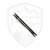 Hinderer Knives XM-18 3.5" Skinny Harpoon Spanto Black G10 Working Finish, Working Finish Magnacut