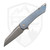 MachineWise Mojave Distressed Powder Blue Smooth Titanium, Stonewash S90V #530