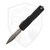 Microtech UTX-85 Gen IV Double Edge Patrially Serrated Black Aluminum, Apocalyptic M390MK - 12324-11AP